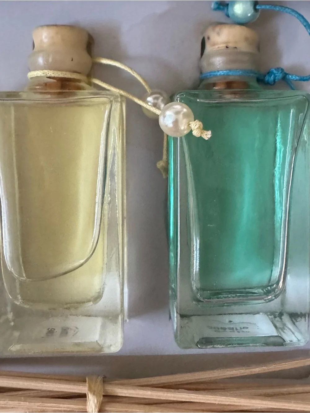 Pier 1 Imports Reed Diffuser Gift Set of 2 Oceans and First Rain Scent